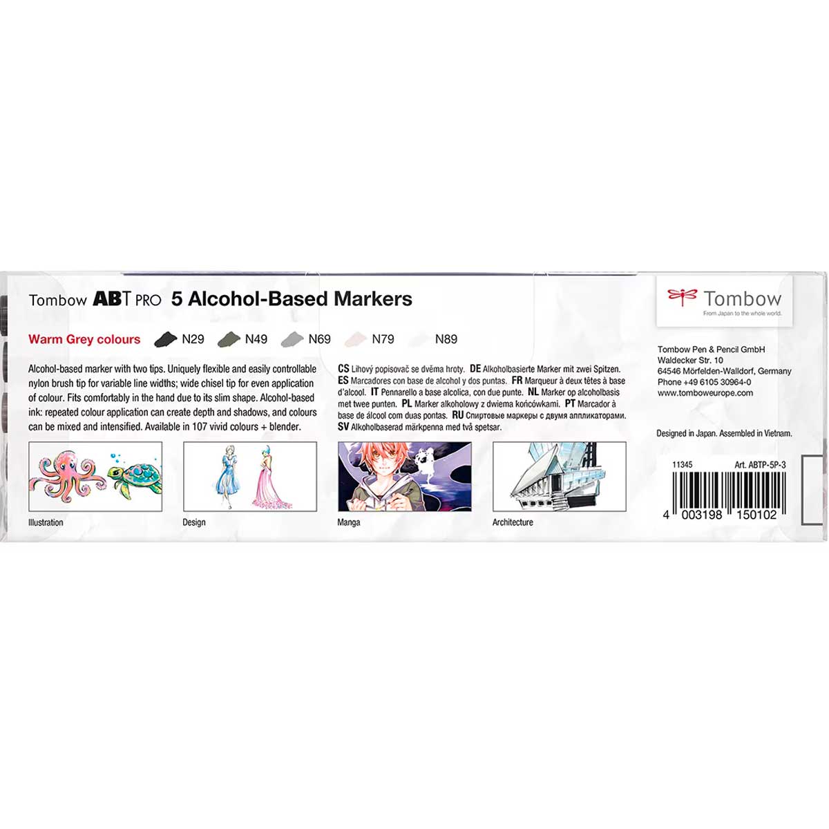 ABT-PRO-GRIScaltra Tombow ABT PRO - warm Grey 5