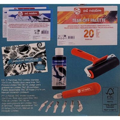 Set de herramientas para linóleo - Imagen 3