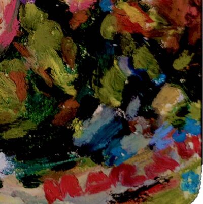 Pastel al óleo Sennelier flores