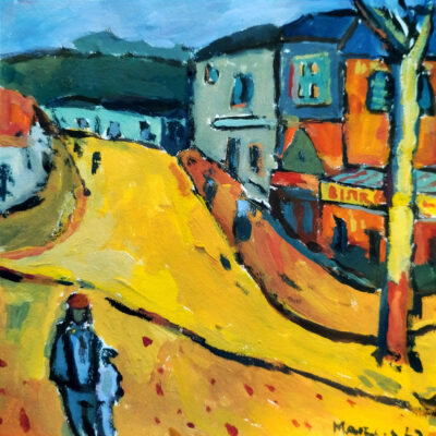 GOUACHE SOBRE PAPEL Paisaje REF.: 0000000180924/01