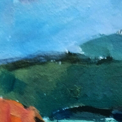 GOUACHE SOBRE PAPEL Paisaje REF.: 0000000180924/01