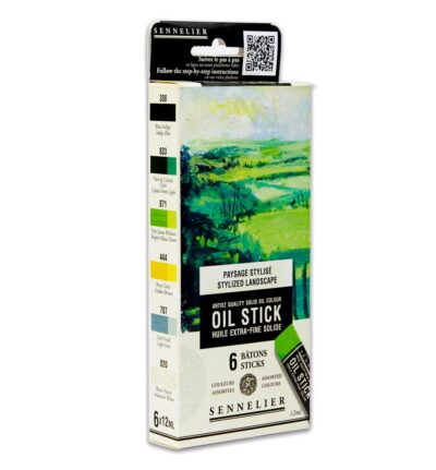 Set óleo extra-fino en barra - tonos paisaje verde