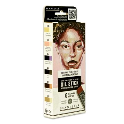 Set óleo extra-fino en barra - tonos oscuros retrato