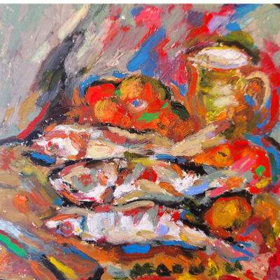 Pastel al óleo Sennelier Peces